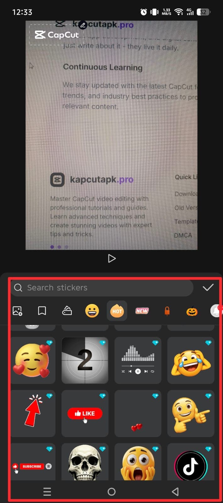Templates Library - Capcut Apk Pro